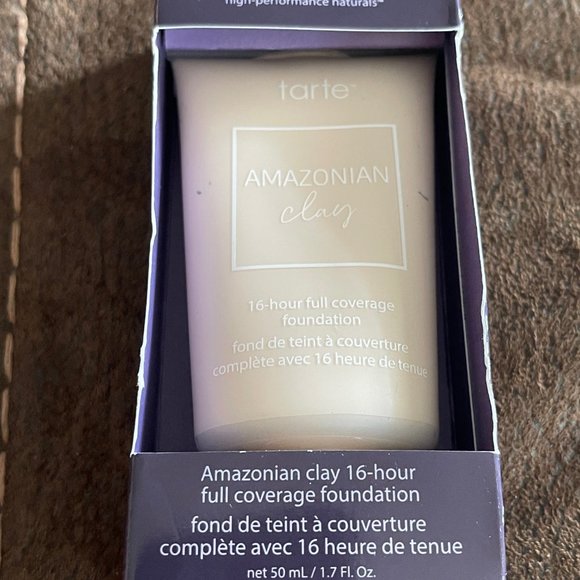 TARTE Amazonian Clay 16-Hour Full Coverage Foundation 8B PORCELAIN BEIGE